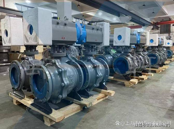 dn250气动球阀交付湖北宜昌造纸工厂自动控制系统